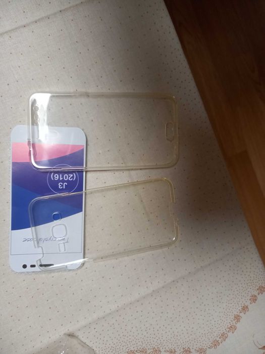 Husă telefon transparentă pentru Samsung j3
