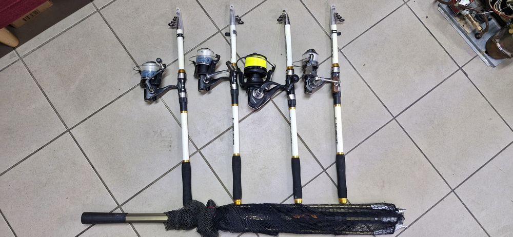 4x Lansete mulinete minciog suporti