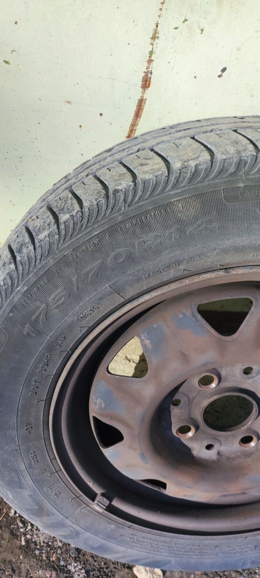Продавам гуми с джанти 14" 4х108