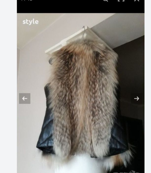 Dsquared2 елек косъм кожа Unisex