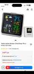Statie meteo Bresser ClimaTemp TB cu ecran LCD color