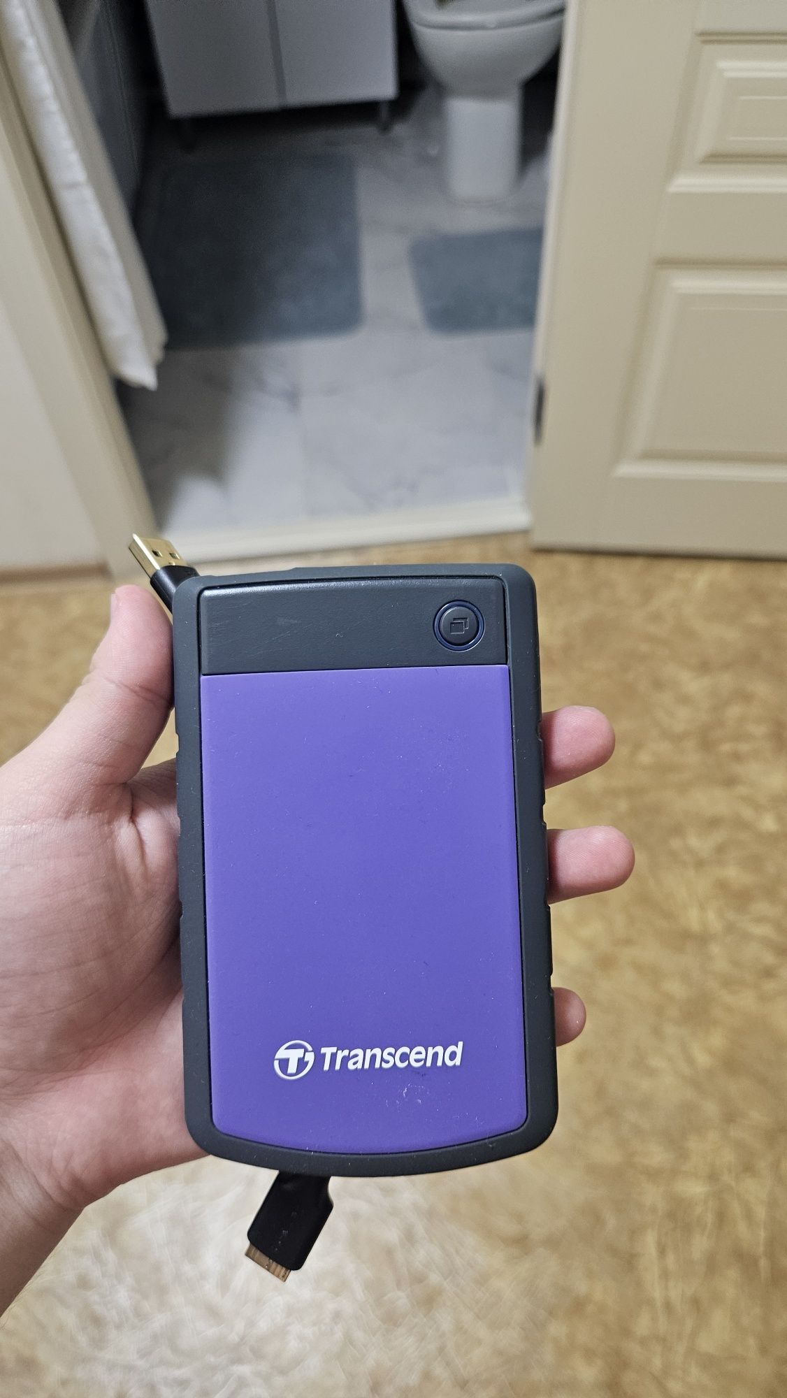 Transcend 1Tb плюс кабель