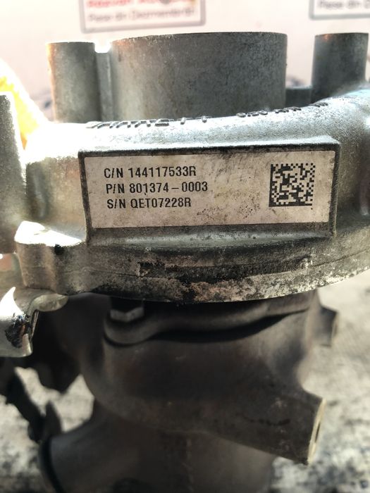 turbina renault clio 4 1.5 motorina 2015