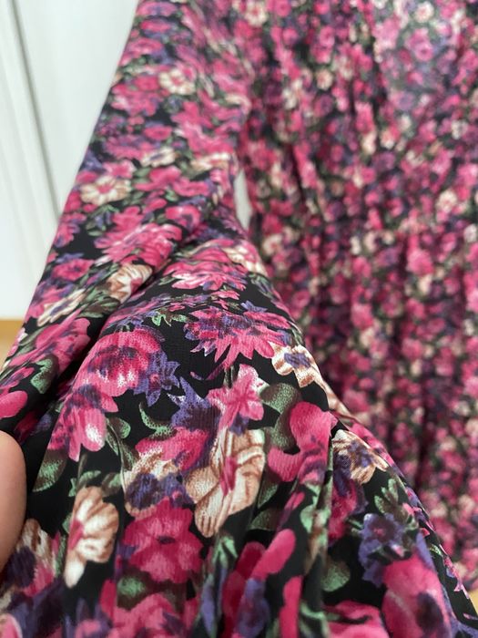 Rochie vaporoasa cu model floral