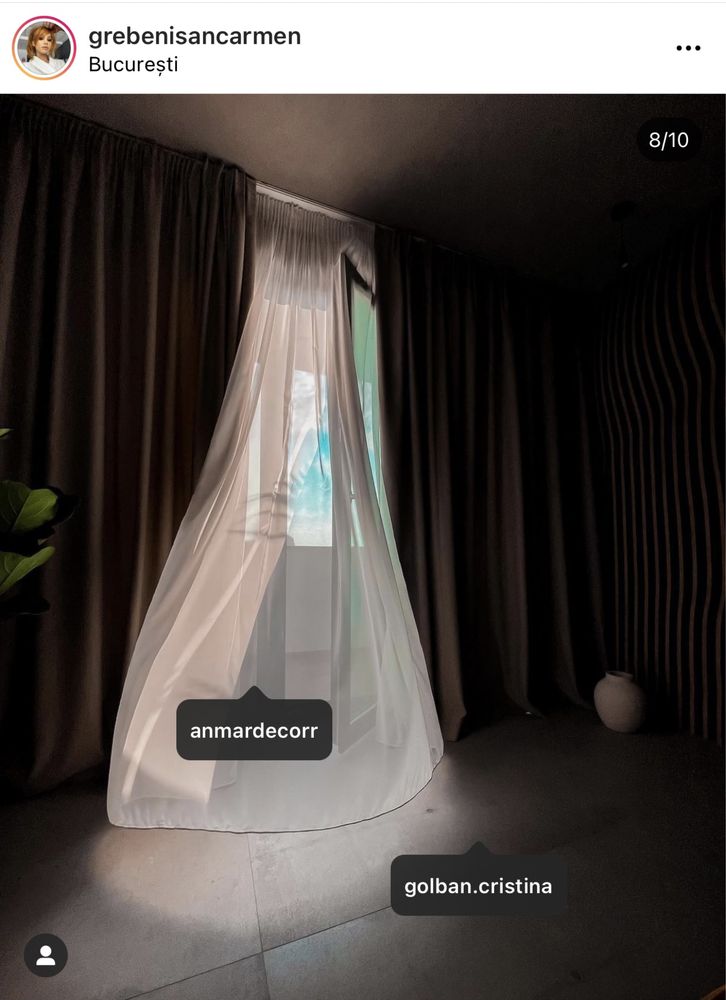 Perdea matase• perdea voal• draperii • Anmar Decor /perdele pe comanda