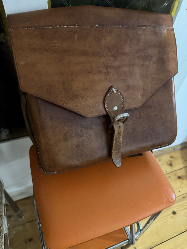 Geanta piele vintage