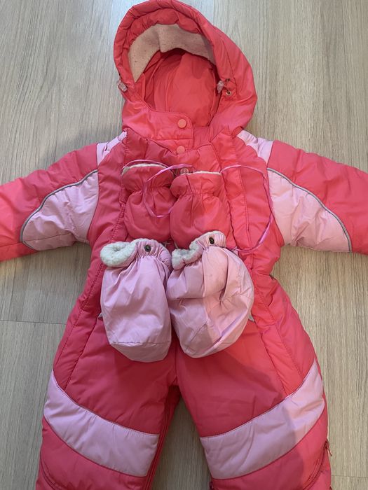 Детская комбинизон куртка для девочки