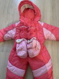 Детская куртка для девочки комбинезон