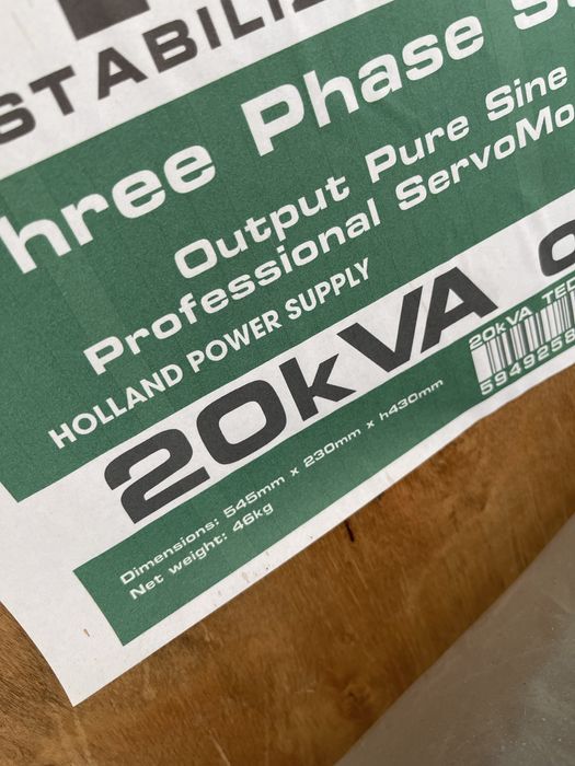 Stabilizator tensiune Servomotor Profesional TED 20 kVa Garantie!