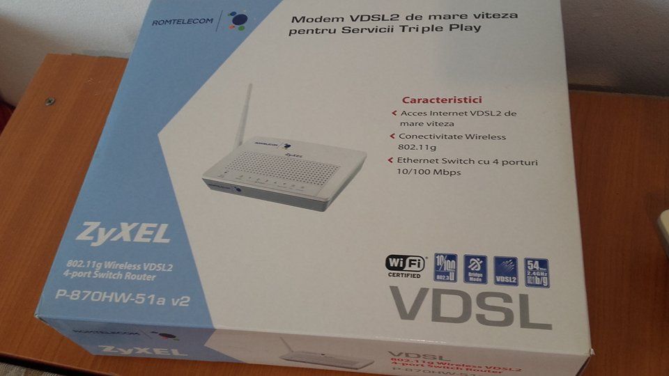 2 Router/Modem Wireless: ASUS WL-566gM 240 MIMO + Zyxel P-870HW-51a v2