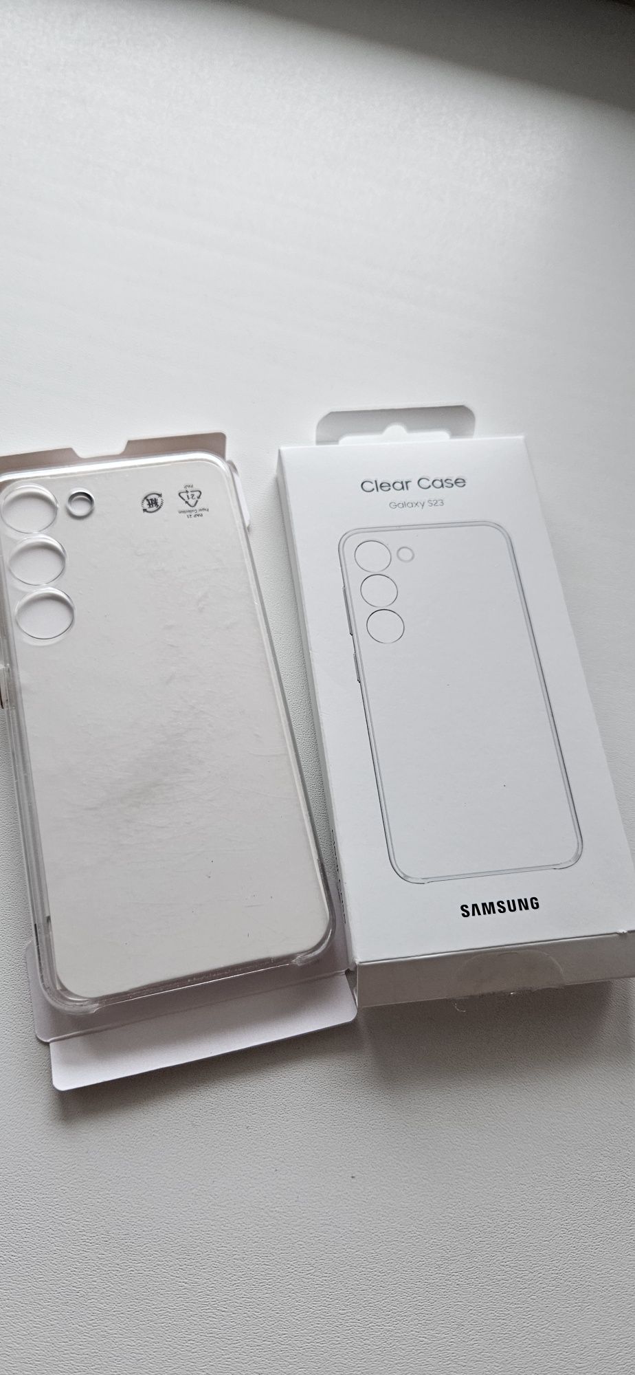 Продам чехол на Samsung S23 Clear Case оригинал