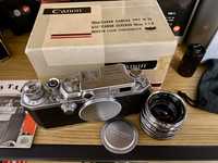 Canon IV S2 cu Serenar 50mm f1,8