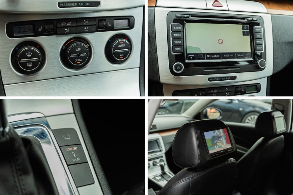 Passat 4x4 -2009 -dvd- piele - navi - senzori - credit auto -rate