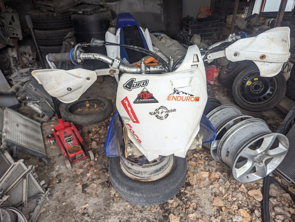 Yamaha YZF 250 на части