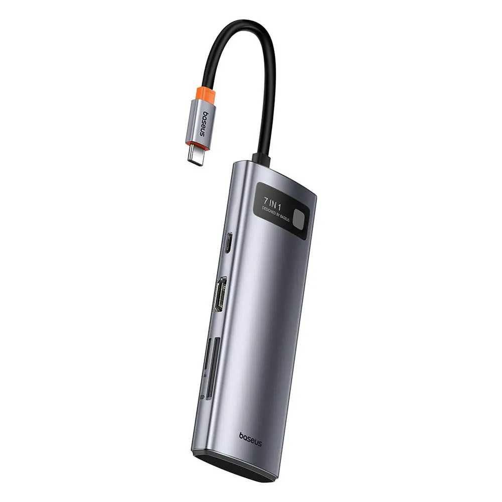 USB Hub Baseus Metal Gleam Series HUB 7 in 1 USB Type-C