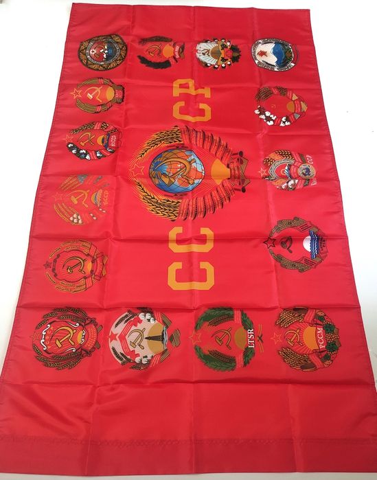 Флаги СССР. 145х90 см.