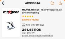 Vand furtun AC compatibil opel corsa