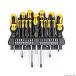 Set 37 surubelnite cu suport, mecanica fina, biti imbus, Powermat