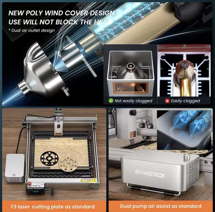 Atomstack X30 Pro 160W Laser CNC