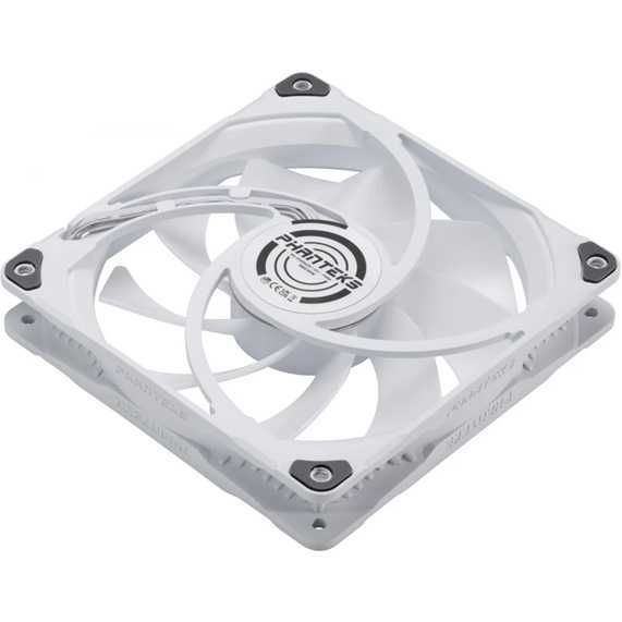 Вентилатор за кутия Phanteks M25-140 140mm бял PWM 4Pin