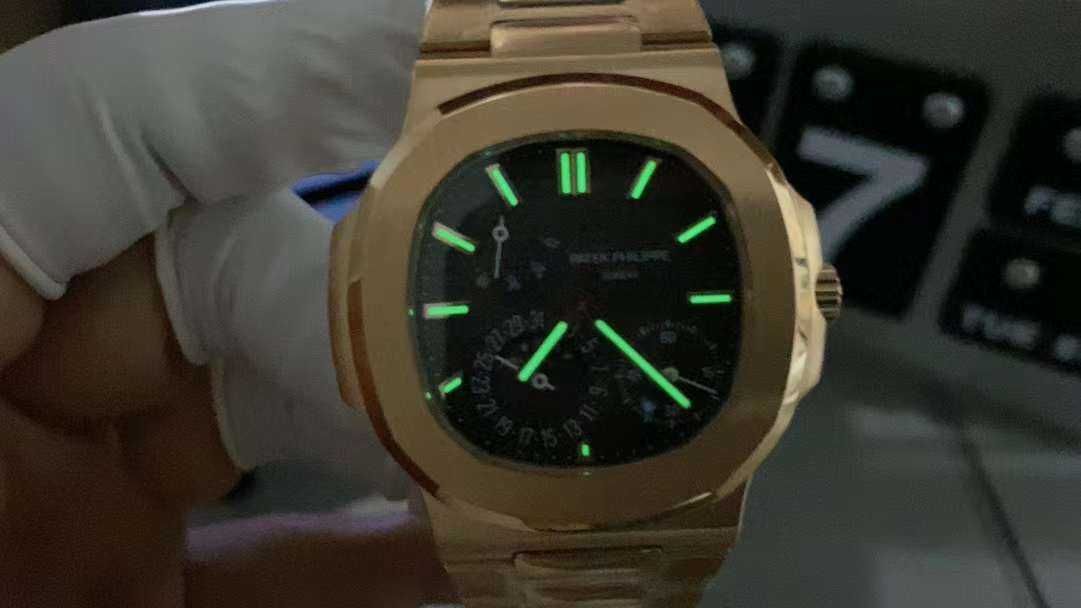 Patek Philippe Nautilus Moon Phase Gold