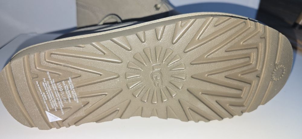 Боти UGG, естествена кожа ( велур) , овча вълна!