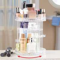 Organizator cosmetice rotativ