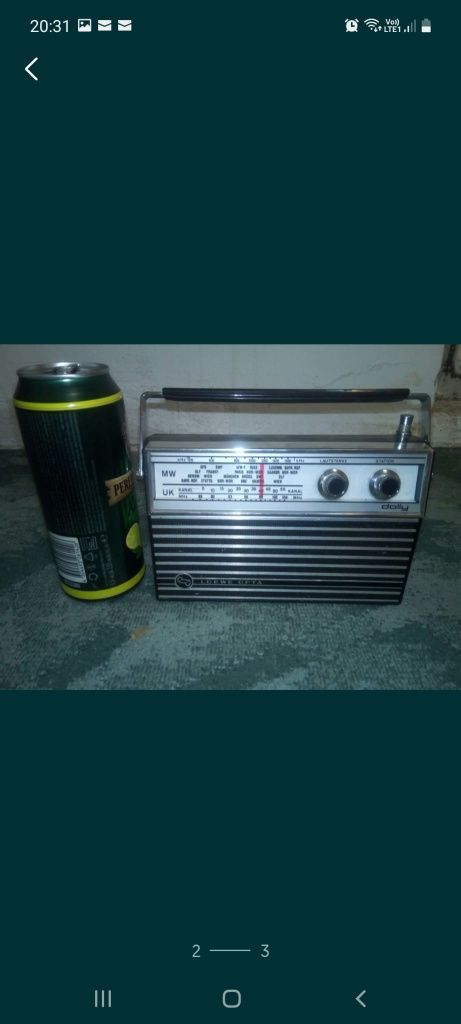 Radio vechi portabil loewe