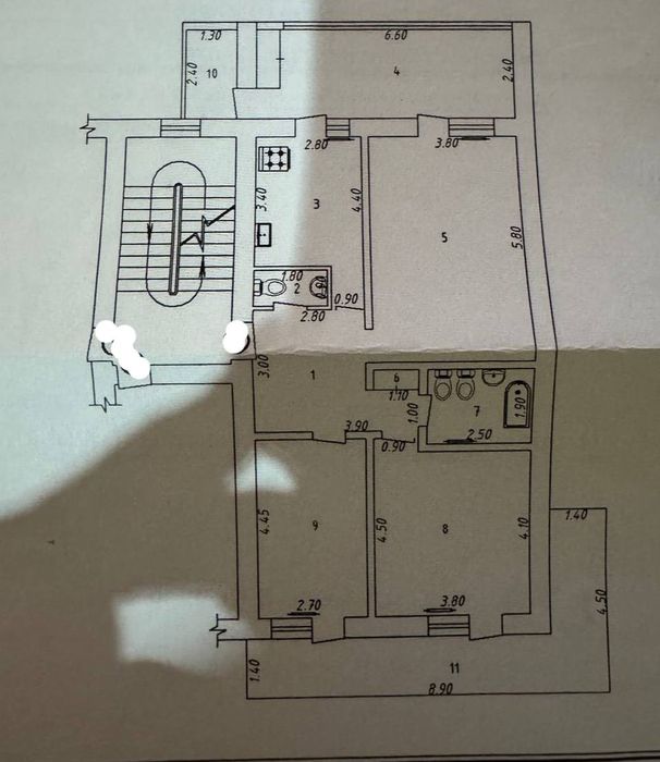 Продаю 3/2/4 Банковский дом на Буюк ипак йули Совминский дом