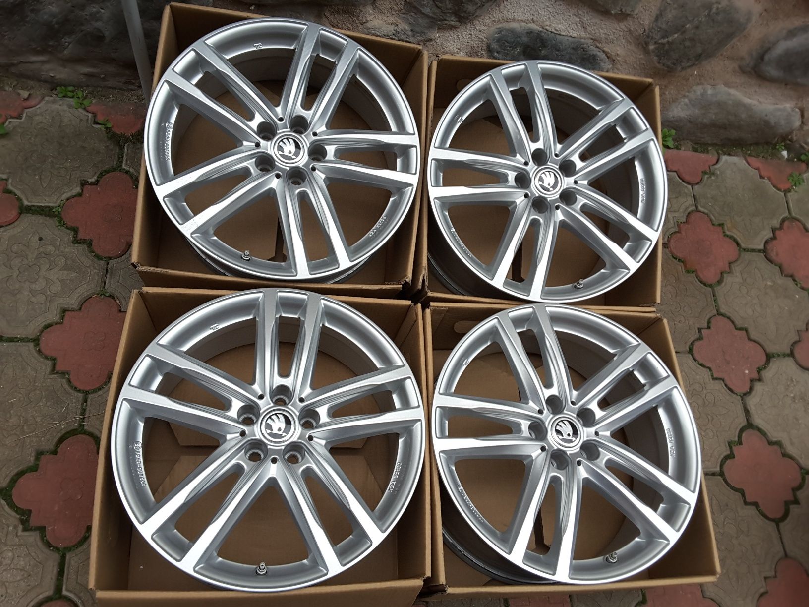 jante aliaj 19; 5x112; Skoda Kodiaq, Karoq, Octavia Scout