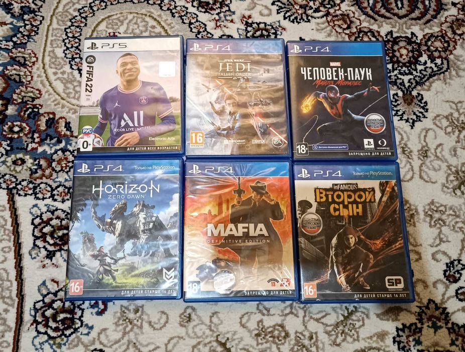 Ps4 Ps5 ga o'yin disqlar sotiladi