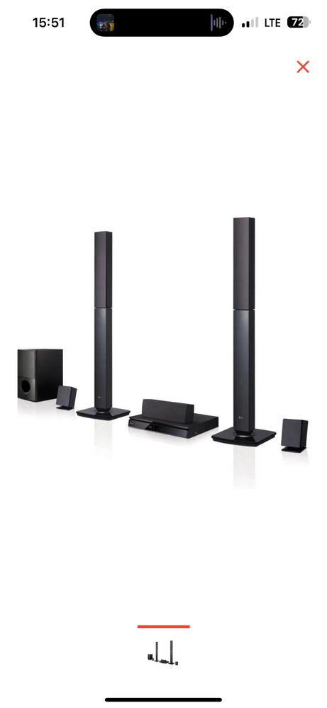 Проадм домашний кинотеатр lg