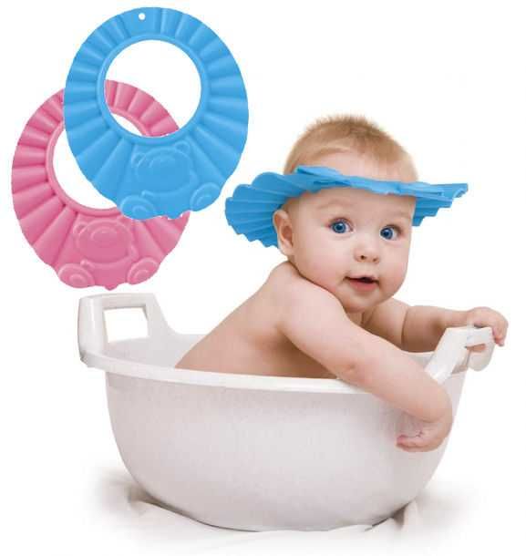 Protectie apa cap bebe baie aparatoare pentru spalat pe cap copii