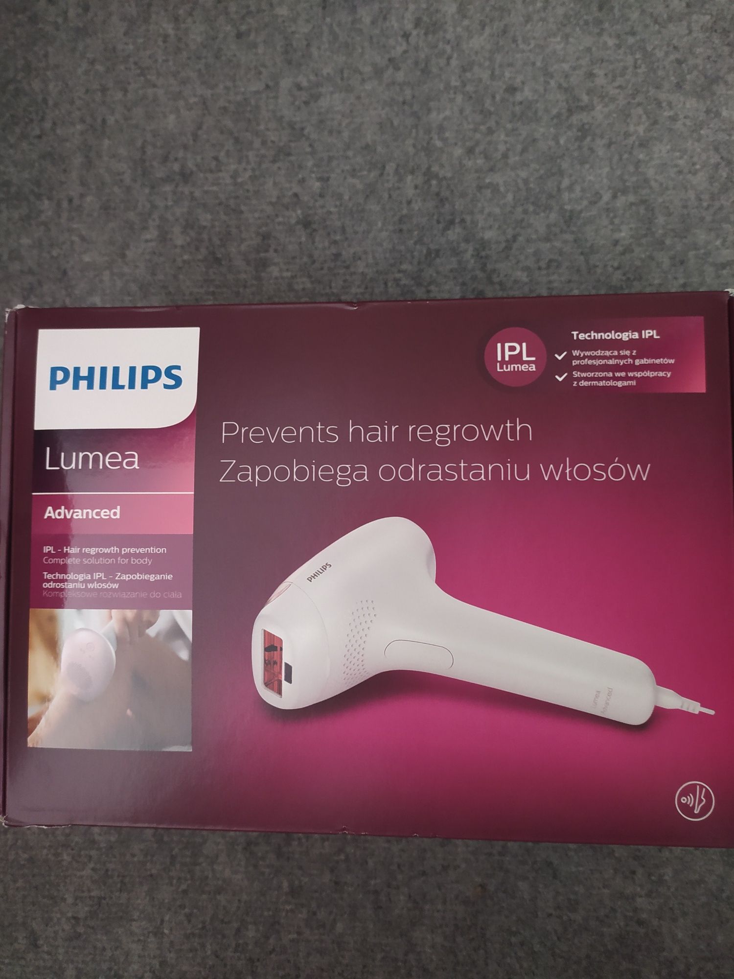 Фотоепилатор Phillips lumea advanced