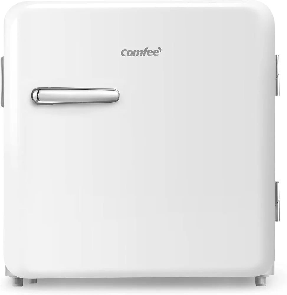 Ретро модел Мини хладилник Comfee 47L 50cm. Изключителното тих!