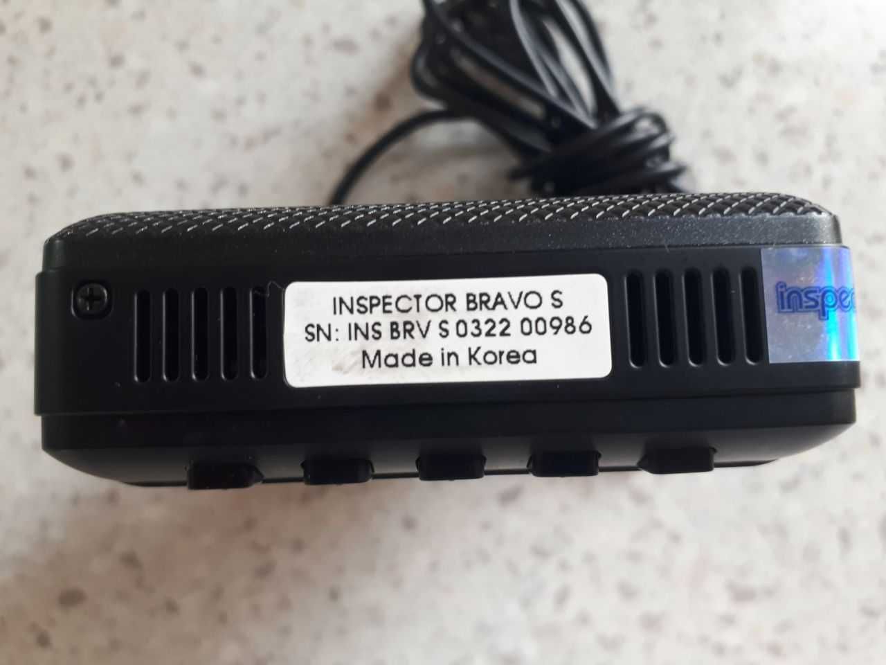 Антирадар и Видеорегистратор INSPECTOR Bravo S оригинал Korea (32Gb)