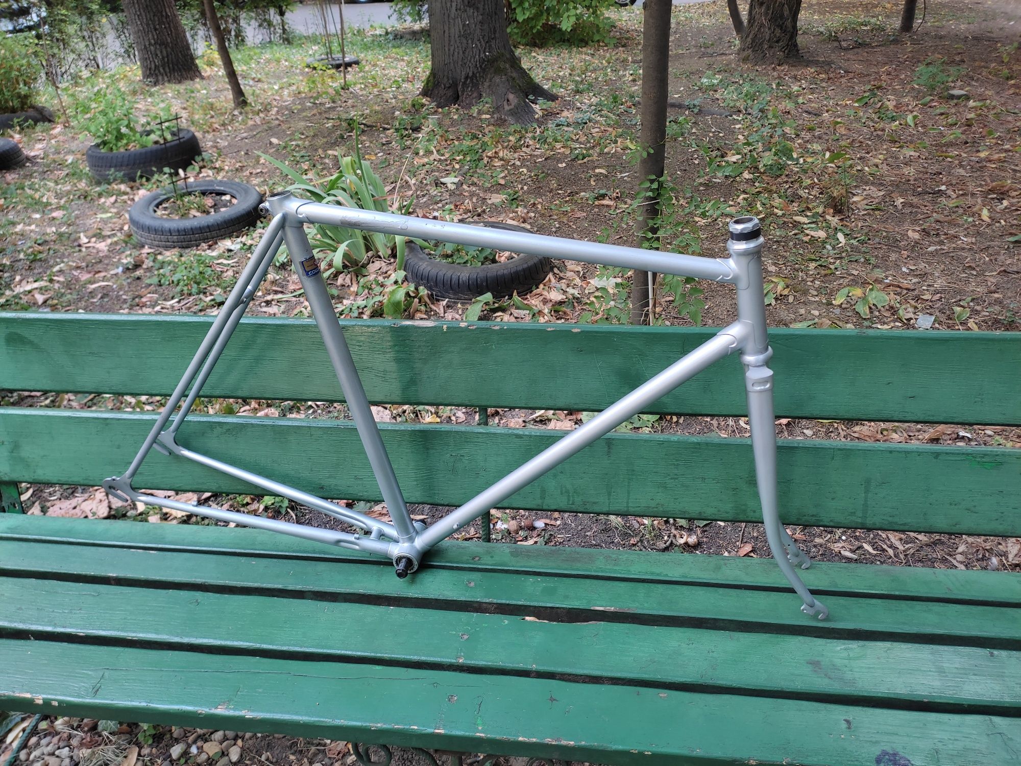 Cadru bicicletă cursieră vintage