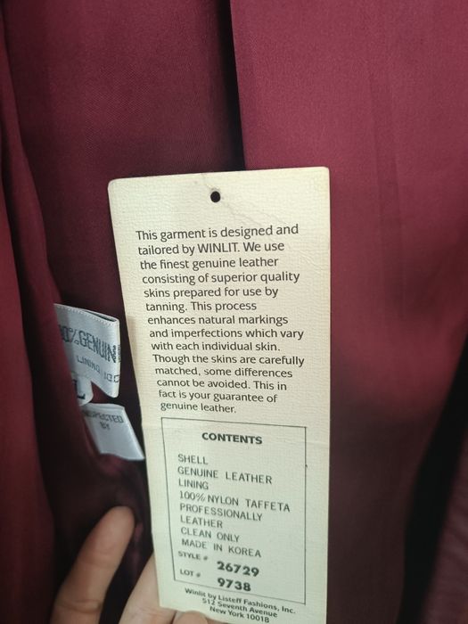 Haina piele naturala dama