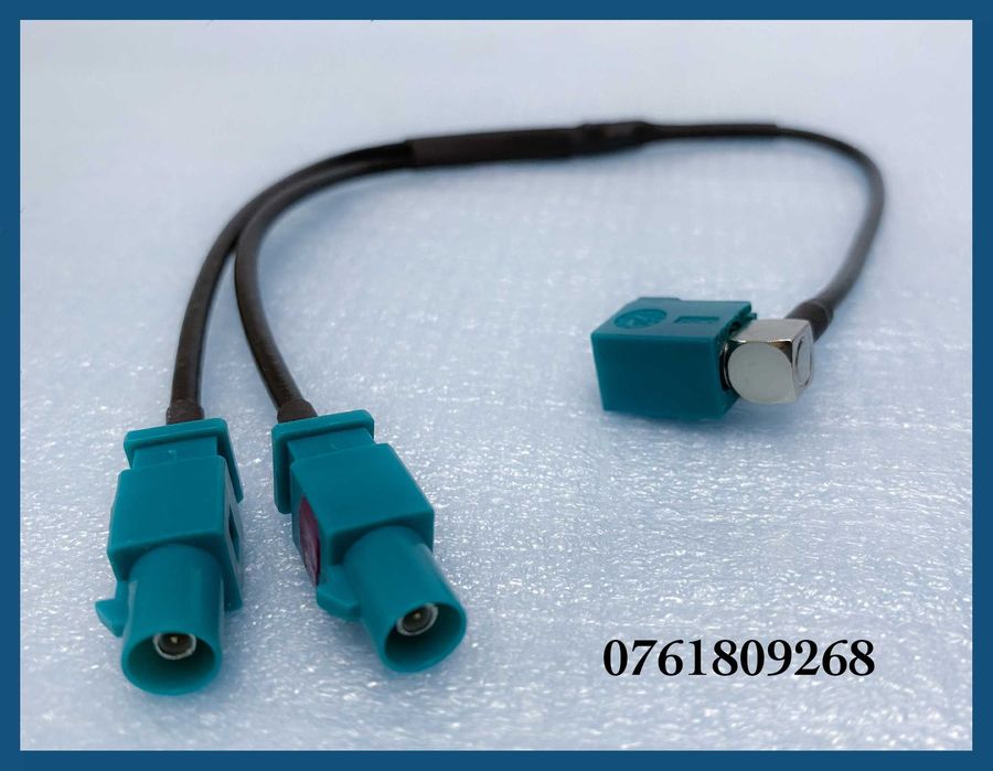 Adaptor antena radio 2 la 1 FAKRA pentru VW SKODA RCD330 G plus