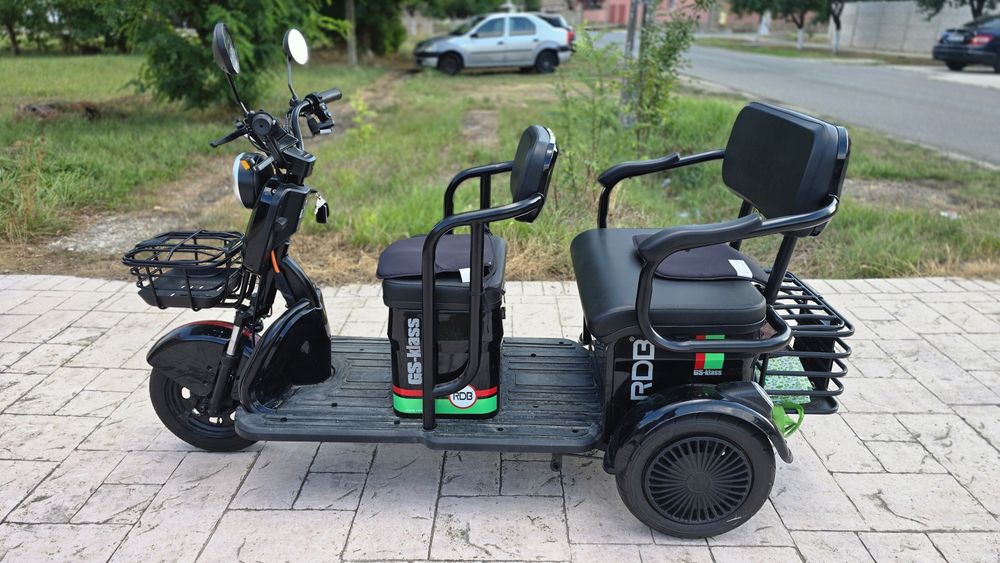 Tricicleta electrica RDB cu 3 locuri