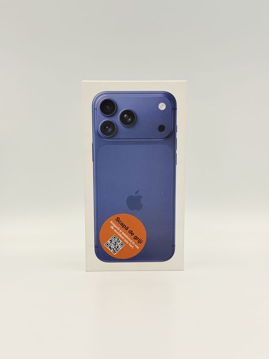 Magazin apple iPhone 17 pro max sigilat 2TB deep blue rate cu garantie