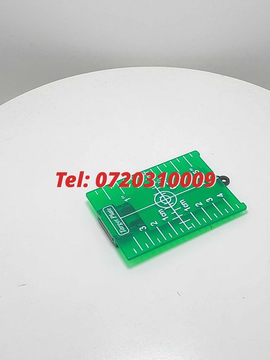 Placa Tinta Pentru Nivele Laser Plastic Verde Neo