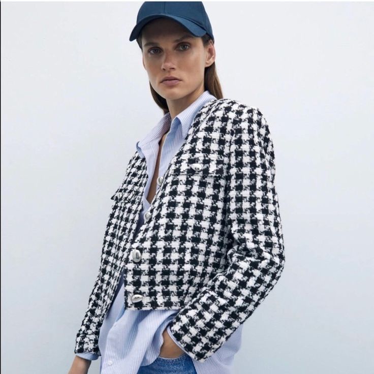 Твыдовый пиджак от Zara