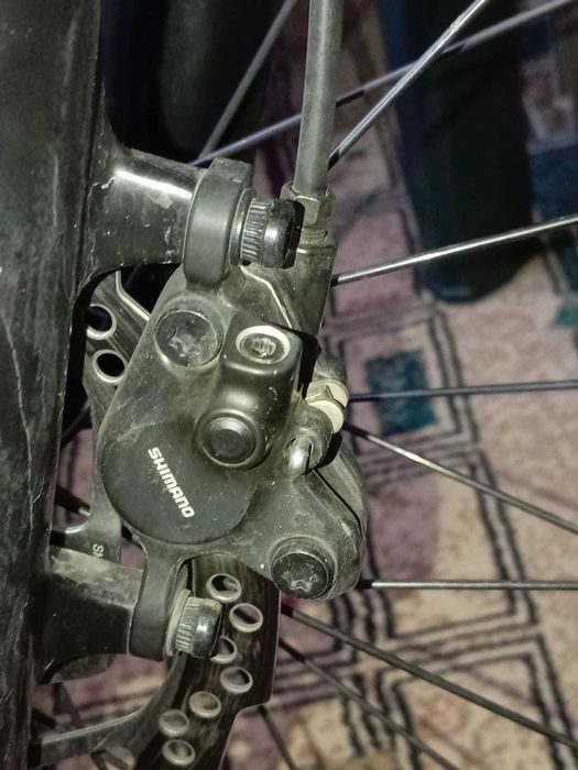 Set frâne Shimano MT400 – 2 pistoane – stare foarte bune