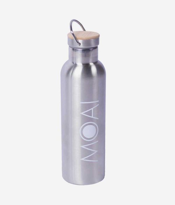 Termos din otel inoxidabil, MOAI, 750 ml, Argintiu - Thermos