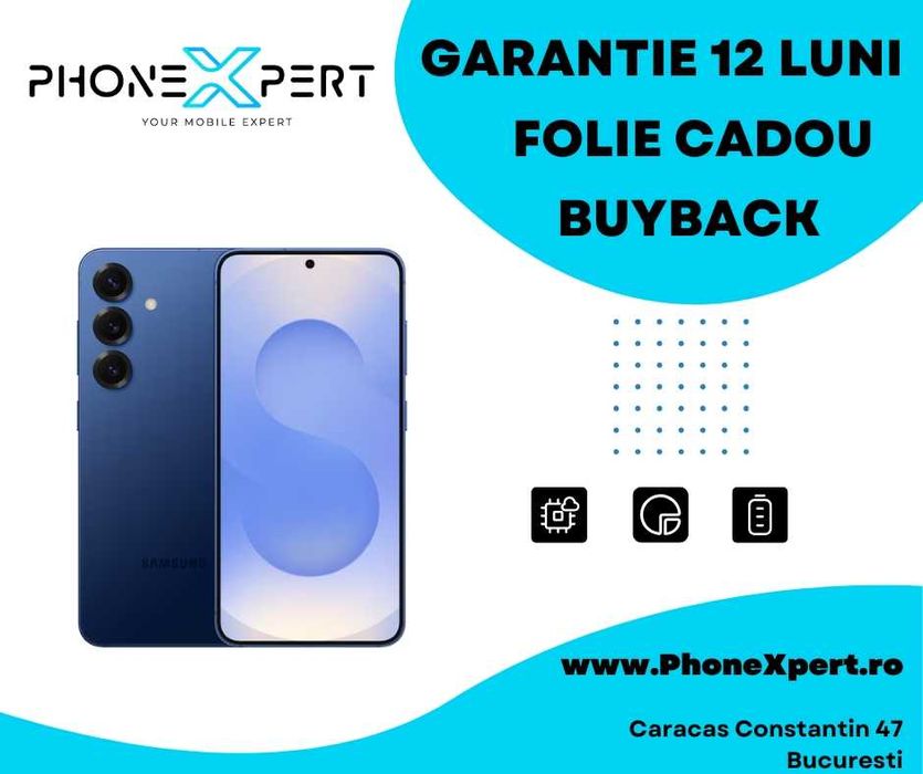 Samsung S25 Navy 256GB - Garantie 12 Luni - PhoneXpert.ro #23208