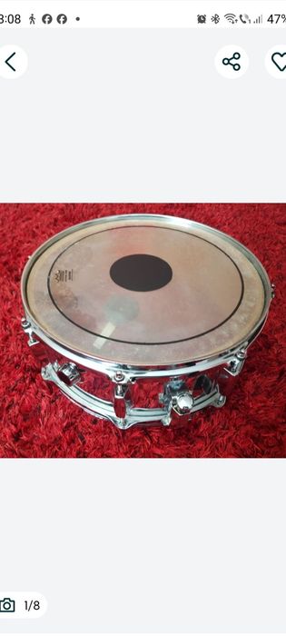 Toba snare Sonor,Tama,Tacton,Aria