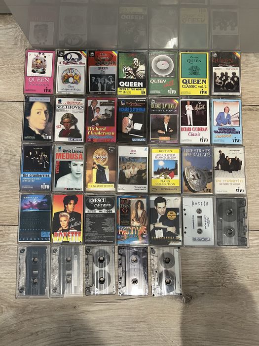 Casete audio clasice de colectie