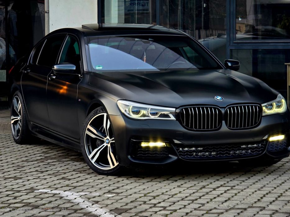 Bmw 750i Long Xdrive M pachet *black Rock *Lasser *Parking Key *Trapa