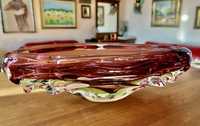 Антикварна италианска винтидж купа от муранско стъкло